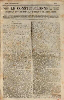 Le constitutionnel Donnerstag 23. November 1826