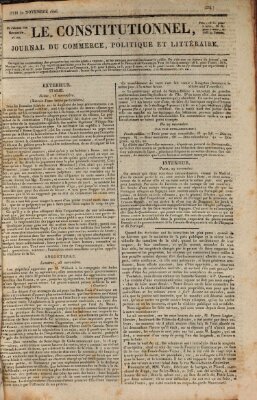 Le constitutionnel Donnerstag 30. November 1826