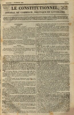 Le constitutionnel Mittwoch 13. Dezember 1826