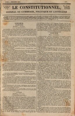 Le constitutionnel Donnerstag 14. Dezember 1826