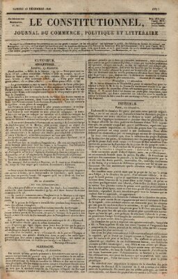 Le constitutionnel Samstag 23. Dezember 1826