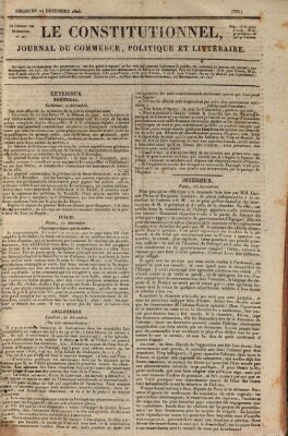 Le constitutionnel Sonntag 24. Dezember 1826