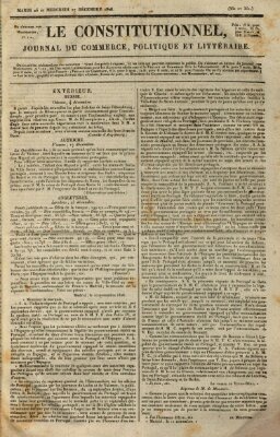 Le constitutionnel Dienstag 26. Dezember 1826