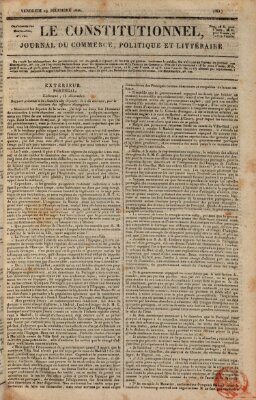 Le constitutionnel Freitag 29. Dezember 1826