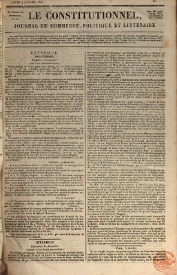 Le constitutionnel Donnerstag 4. Januar 1827