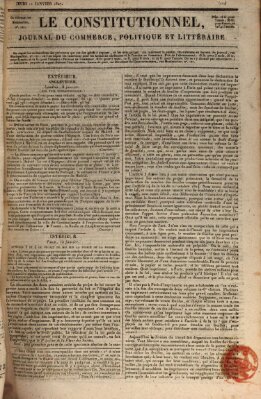 Le constitutionnel Donnerstag 11. Januar 1827