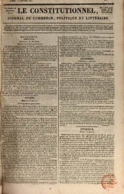 Le constitutionnel Montag 15. Januar 1827