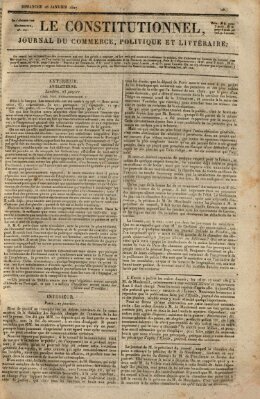 Le constitutionnel Sonntag 28. Januar 1827