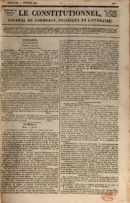 Le constitutionnel Sonntag 11. Februar 1827