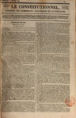 Le constitutionnel Mittwoch 14. Februar 1827