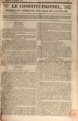 Le constitutionnel Sonntag 25. Februar 1827