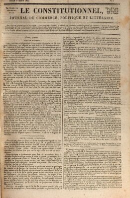 Le constitutionnel Donnerstag 8. März 1827