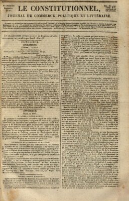 Le constitutionnel Sonntag 15. April 1827