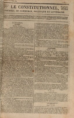 Le constitutionnel Samstag 28. April 1827