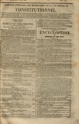 Le constitutionnel Mittwoch 23. Mai 1827