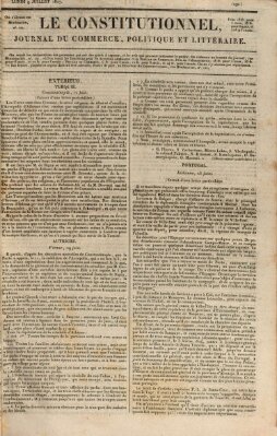 Le constitutionnel Montag 9. Juli 1827