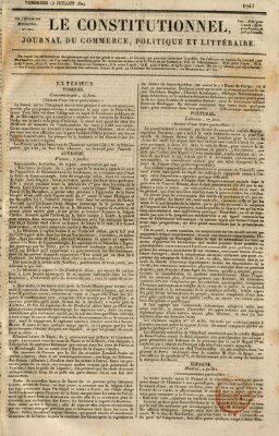 Le constitutionnel Freitag 13. Juli 1827