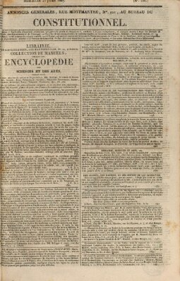 Le constitutionnel Mittwoch 25. Juli 1827