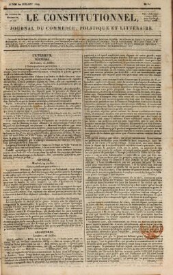 Le constitutionnel Montag 30. Juli 1827