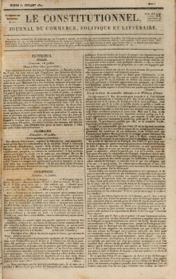 Le constitutionnel Dienstag 31. Juli 1827