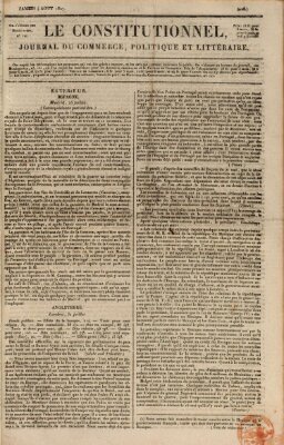 Le constitutionnel Samstag 4. August 1827