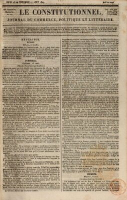 Le constitutionnel Donnerstag 16. August 1827