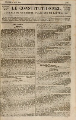 Le constitutionnel Sonntag 26. August 1827