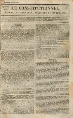 Le constitutionnel Mittwoch 29. August 1827