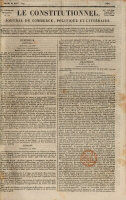 Le constitutionnel Donnerstag 30. August 1827