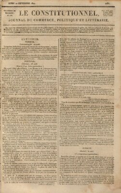 Le constitutionnel Montag 10. September 1827