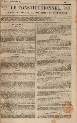 Le constitutionnel Dienstag 11. September 1827