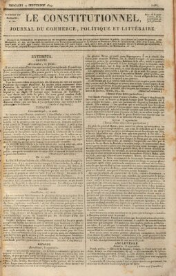 Le constitutionnel Mittwoch 12. September 1827