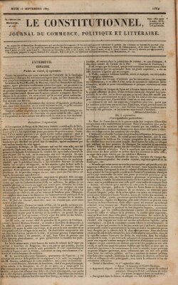 Le constitutionnel Donnerstag 13. September 1827