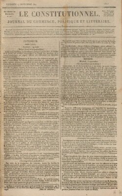 Le constitutionnel Freitag 14. September 1827