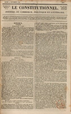 Le constitutionnel Montag 17. September 1827