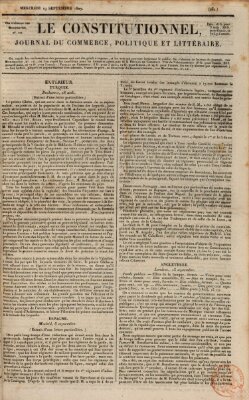 Le constitutionnel Mittwoch 19. September 1827