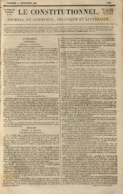 Le constitutionnel Freitag 21. September 1827