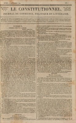 Le constitutionnel Montag 24. September 1827