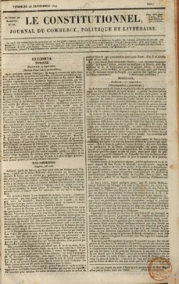 Le constitutionnel Freitag 28. September 1827