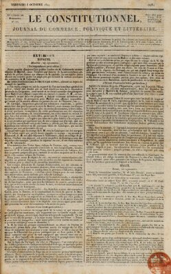 Le constitutionnel Freitag 5. Oktober 1827