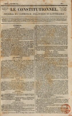 Le constitutionnel Dienstag 9. Oktober 1827