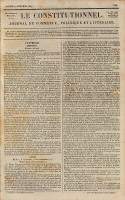 Le constitutionnel Samstag 20. Oktober 1827