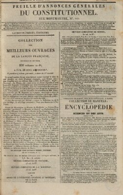 Le constitutionnel Mittwoch 24. Oktober 1827