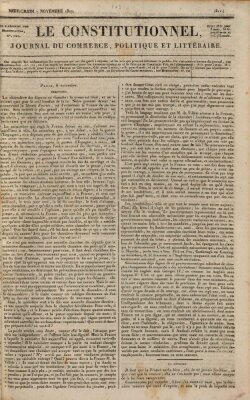 Le constitutionnel Mittwoch 7. November 1827