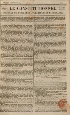 Le constitutionnel Mittwoch 14. November 1827