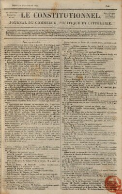 Le constitutionnel Dienstag 20. November 1827