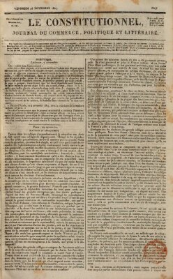 Le constitutionnel Freitag 23. November 1827