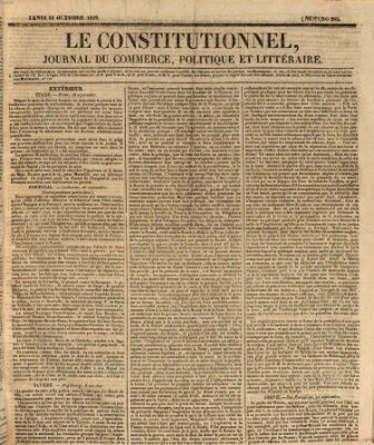 Le constitutionnel Montag 12. Oktober 1829