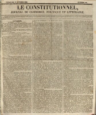 Le constitutionnel Sonntag 18. Oktober 1829