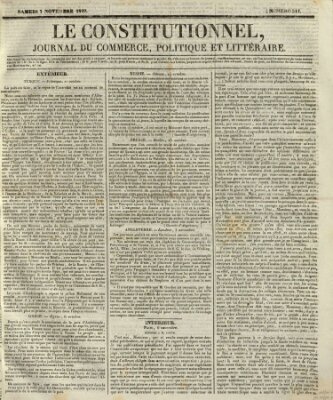 Le constitutionnel Samstag 7. November 1829